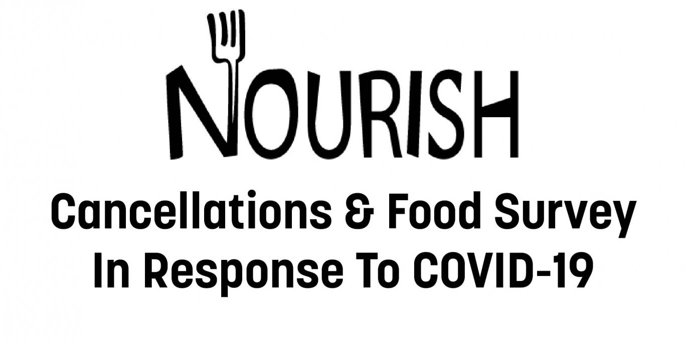 Nourish Cancellations and Food Survey in Response to COVID-19